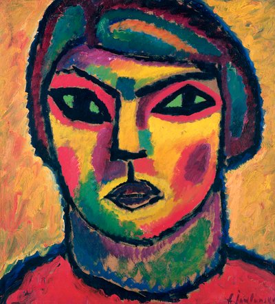 Volwassenheid, c.1912 door Alexej von Jawlensky